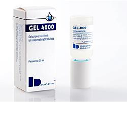 Gel 4000 soluzione sterile idrossipropilmetilcellulosa 30 ml.