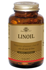 SOLGAR linoil integratore a base di olio di semi di lino 90 perle