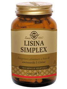 SOLGAR lisina simplex 50 capsule vegetali