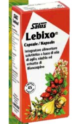 Integratore alimentare Salus Lebixo a base di aglio, biancospino e vischio 45 capsule