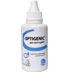 Optigenic - Detergente Perioculare Per Cani E Gatti 50 Ml.