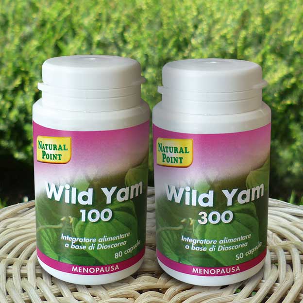 NATURAL POINT wild yam 300 integratore alimentare 50 capsule