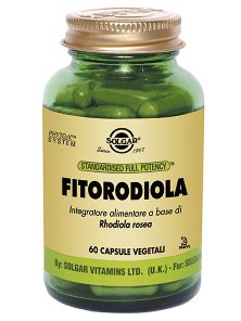 SOLGAR fitorodiola 60 capsule vegetali