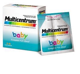 multicentrum baby integratore di vitamine e minerali per bambini da 1 a 6 anni 14 buste