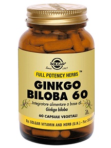 SOLGAR Ginkgo Biloba 60 capsule vegetali