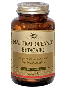 SOLGAR Natural oceanic betacarotene 60 perle