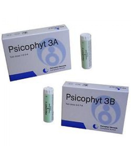 BIOGROUP psicophyt 3/A prodotto a base di estratti floreali con azione riequilibrante e tonica 4 tubi di globuli
