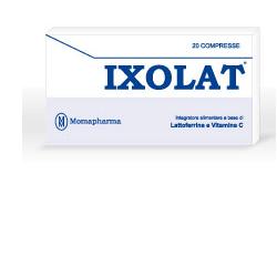 Ixolat integratore alimentare a base di lattoferrina con vitamnina C 20 compresse