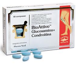 Bioattivo Glucosamina + Condroitina integratore alimentare 60 compresse