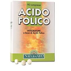 NATURANDO acido folico integratore 90 compresse