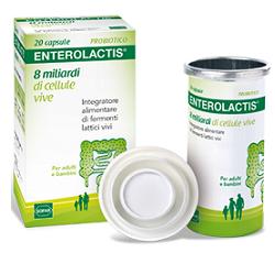 enterolactis integratore alimentare di fermenti lattici 20 compresse