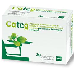 Categ integratore alimentare a base di estratto di té verde 30 capsule