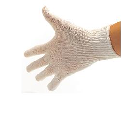STERILFARMA guanti in cotone bianco per allergie dermatologiche o per uso chirurgico taglia 6,5