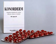 Konorderm integratore alimentare 60 capsule