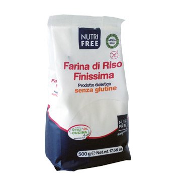NUTRIFREE farina di riso finissima senza glutine 500 g.