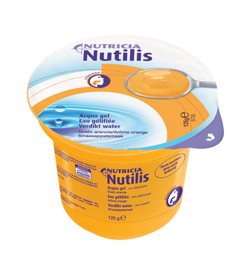 nutilis aqua gel gusto arancia 12X125 gr.