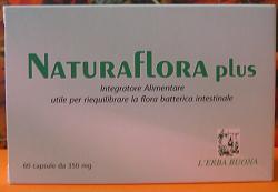 naturaflora plus integratore alimentare 60 capsule