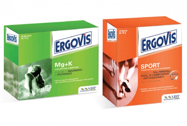 ergovis mg+k integratore alimentare di magnesio e potassio 30 buste