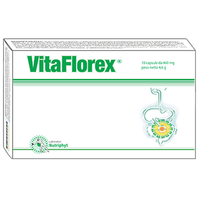 vitaflorex integratore alimentare 10 capsule