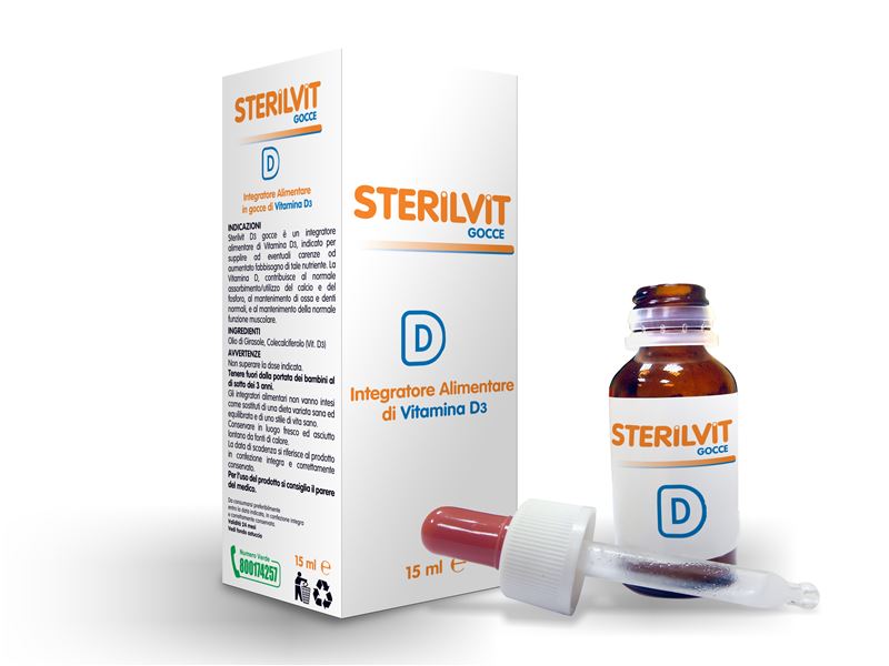 sterilvit D lutein integratore aliementare 15 ml