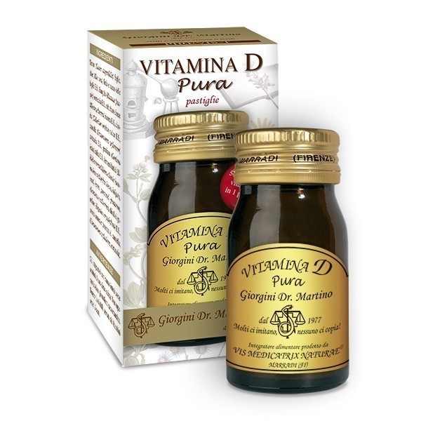 GIORGINI vitamina D pura 60 pastiglie 500 mg.