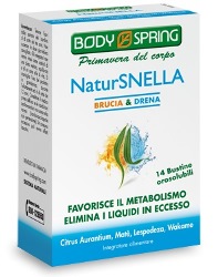 BODY SPRING Natur Snella Brucia&Drena integratore alimentare 14 bustine orosolubili
