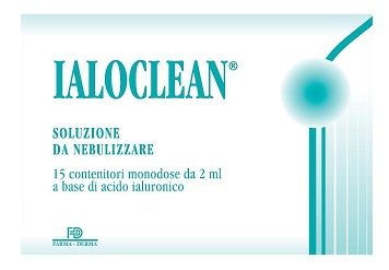 ialoclean soluzione da nebulizzare 15 flaconcini da 2 ml. DISPOSITIVO MEDICO