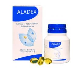 Aladex integratore alimentare rafforza le naturali difese dell\'organismo 20 perle