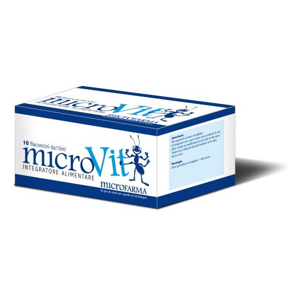 microvit integratore alimentare 10 flaconcini