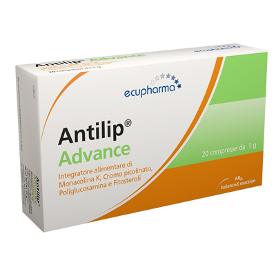 antilip advanced integratore alimentare 20 compresse