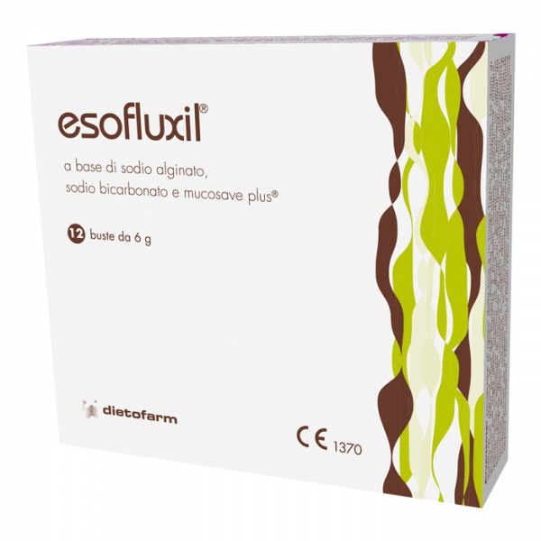 esofluxil integratore alimentare per il trattamento del reflusso gastroesofageo 12 bustine