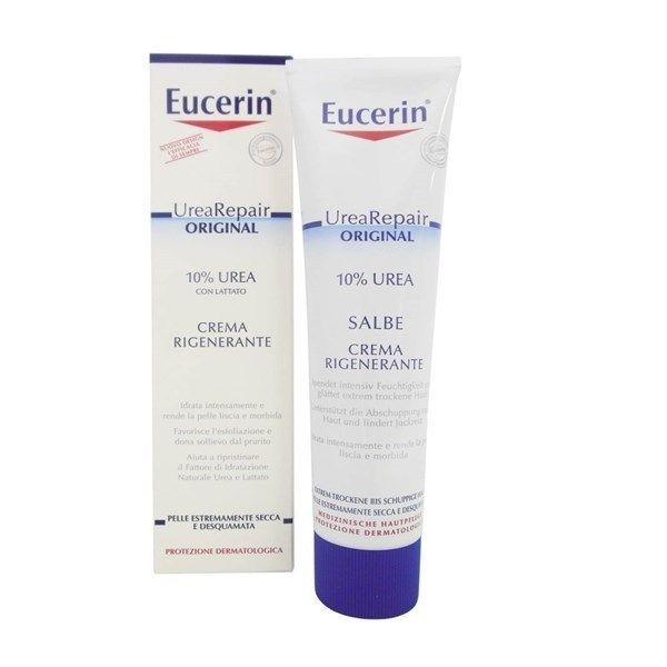 EUCERIN urea repair crema rigenerante 10% urea per pelle estremamente secca, screpolata e con prurito 100 ml.