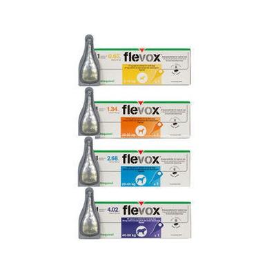 flevox spot-on antiparassitario cani 10-20 kg. 1 pipetta 1.34 ml.