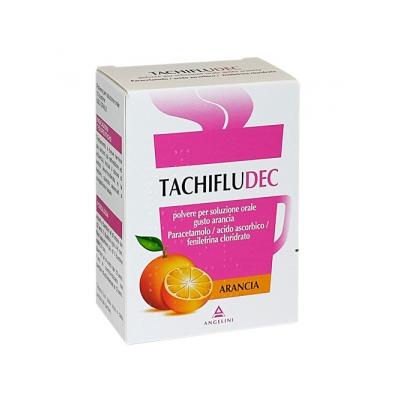 ANGELINI Tachifludec adulti polvere per soluzione orale 10 bustine Arancia