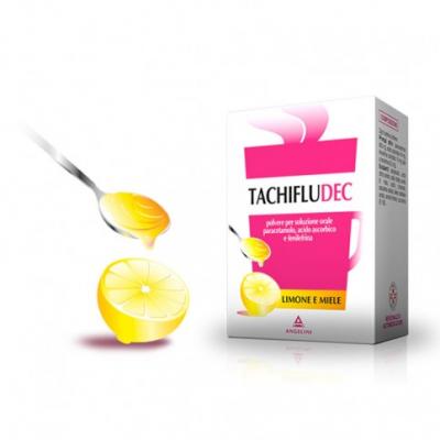 ANGELINI Tachifludec Adulti 10 bustine soluzione orale miele e limone