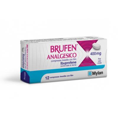 BRUFEN Analgesico 400 mg Ibuprofene 12 compresse