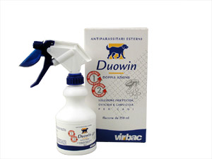 Duowin soluzione insetticida per cani 250 ml.