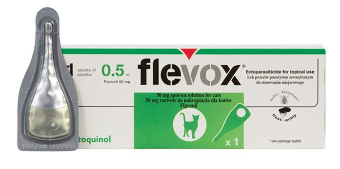 flevox spot-on antiparassitario gatti 1 pipetta 0.5 ml.