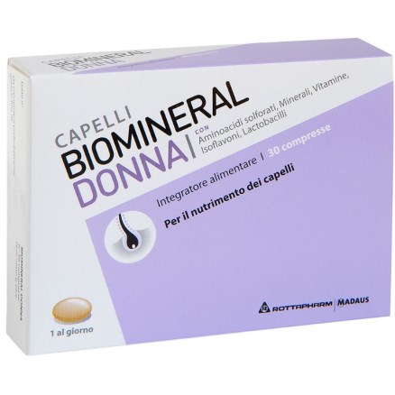 biomineral donna integratore alimentare 30 compresse