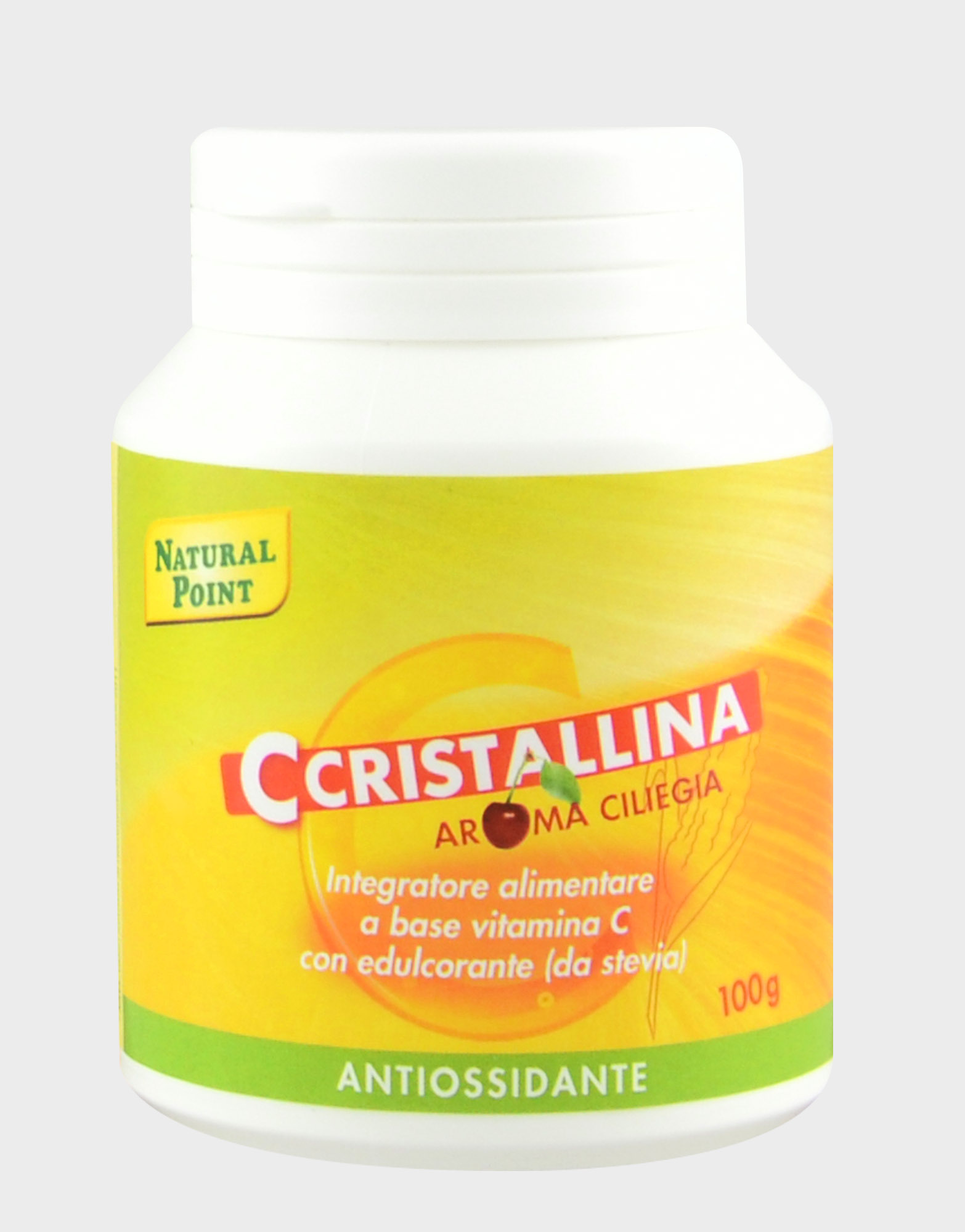 NATURAL POINT c cristallina integratore a base di vitamina C polvere 100 gr.