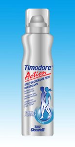 TIMODORE Action spray deodorante piedi rinfrescante 150 ml.