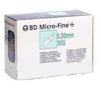 BD micro fine + lancette pungidito 30G 50 pezzi