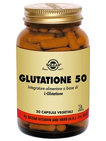 Solgar Glutatione 50 30 Capsule Vegetali