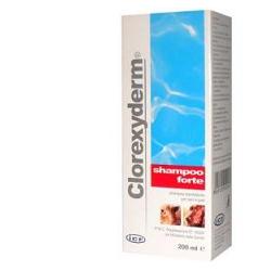 Clorexyderm shampoo forte 200 ml.