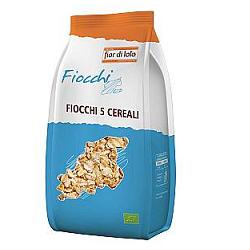 IL FIOR DI LOTO fiocchi ai 5 cereali integrali BIO 500 g.
