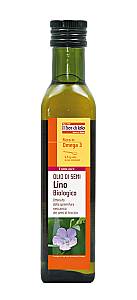 olio semi di lino BIO 250 ml.