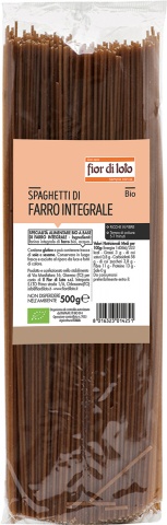 FIOR DI LOTO spaghetti integrali di farro bio 500 grammi