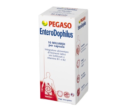 PEGASO Enterodophilus integratore alimentare 40 capsule