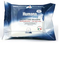 Humana Baby Salviette Detergenti 20 Pezzi