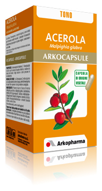 ARKOPHARMA acerola integratore alimentare ricco di vitamina C 45 capsule